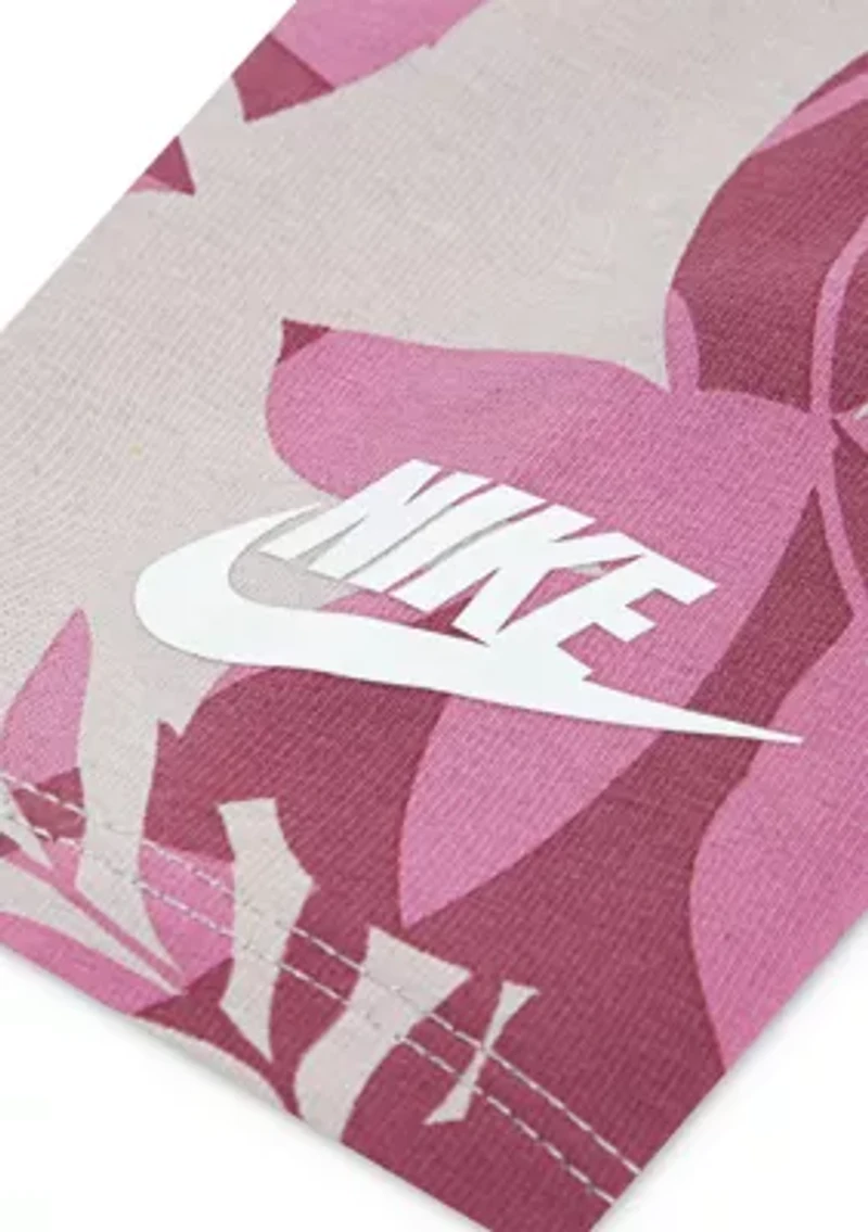 Baby Girls Graphic Sweatshirt and Printed Club Leggings Set