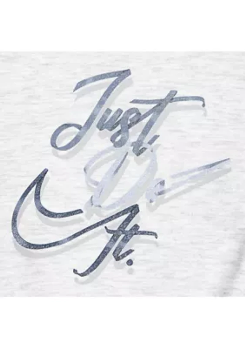 Baby Girls Swoosh Graphic Sweatshirt and Ponte Leggings Set