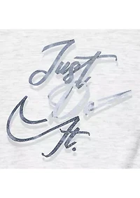 Baby Girls Swoosh Graphic Sweatshirt and Ponte Leggings Set