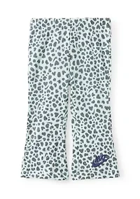 Baby Girls Animal Print Hoodie and Flared Pants Set