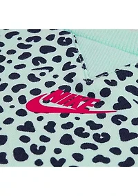 Baby Girls Crew Neck Sweatshirt and Leggings Set