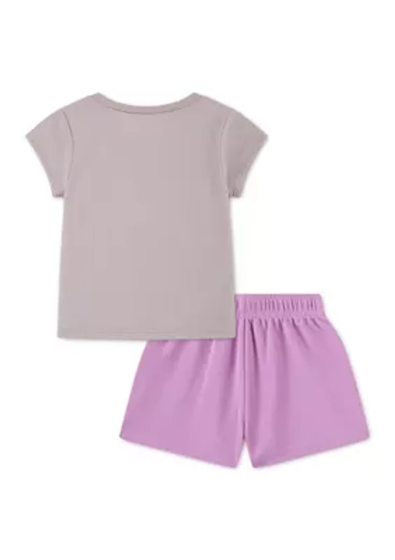 Baby Girls T-Shirt and Shorts Set
