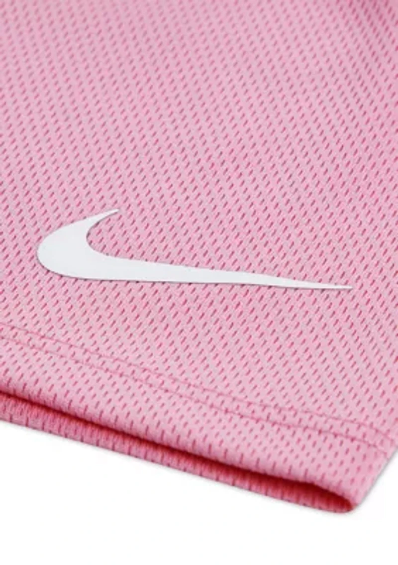 Baby Girls Swoosh T-Shirt and Shorts Set