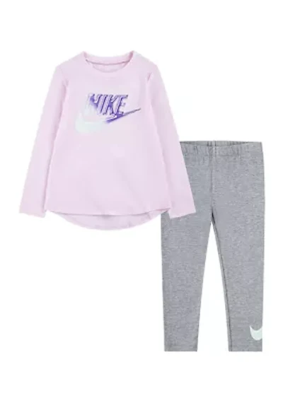 Toddler Girls Top and Leggings Set