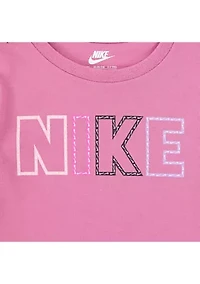 Toddler Girls Femme Pop Graphic T-Shirt and Shorts Set