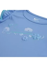 Toddler Girls Dri Fit Interlocked Shirt Set
