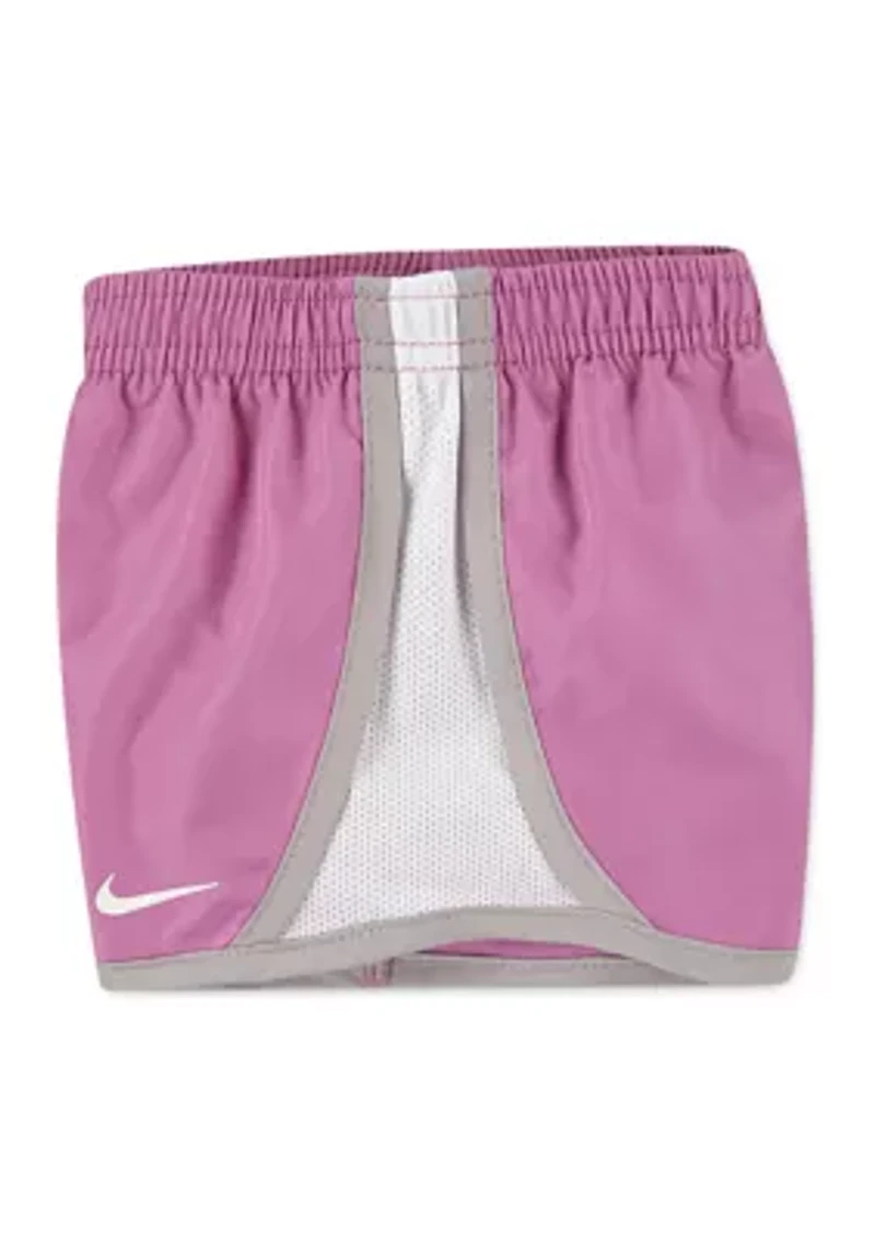 Toddler Girls Dri Fit Interlock T-Shirt and Shorts Set