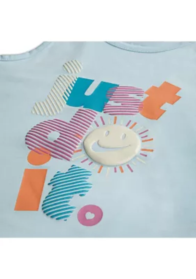 Toddler Girls Graphic Tank Set