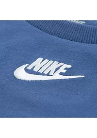 Toddler Girls Flutter Sleeve Shirt and Shorts Set