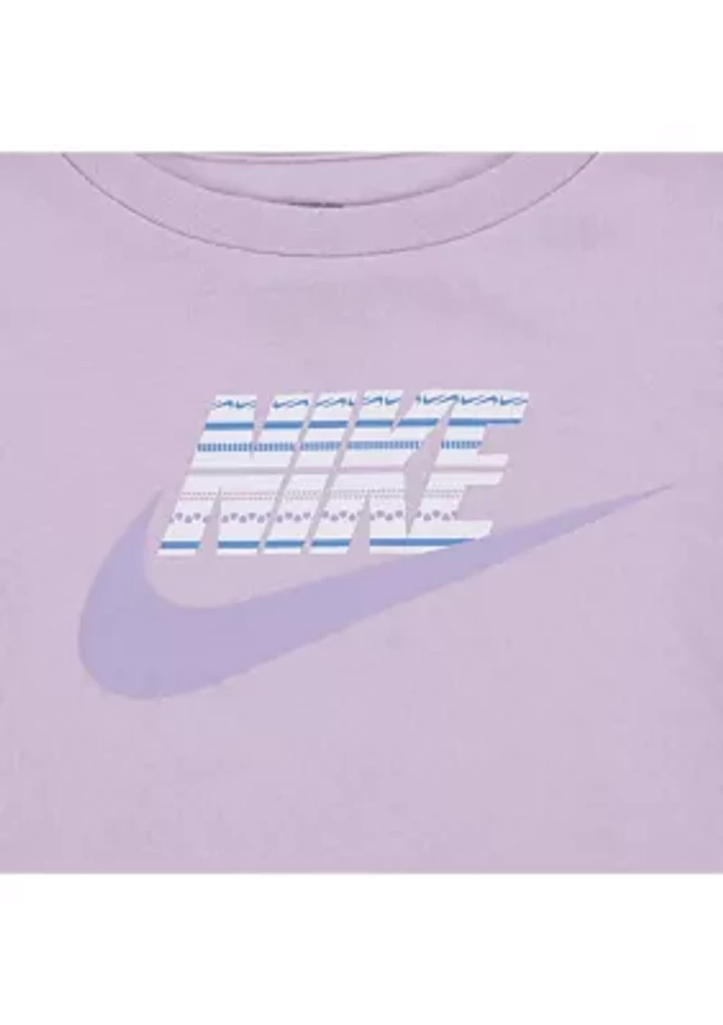 Toddler Girls Graphic Short Set