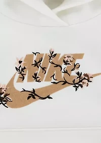 Toddler Girls Floral Futura Graphic Hoodie and Joggers Set