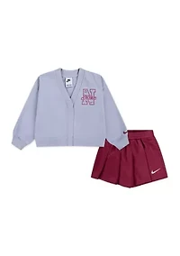 Toddler Girls Varsity Prep Skort Set