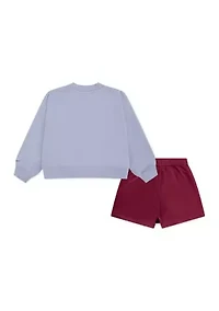 Toddler Girls Varsity Prep Skort Set