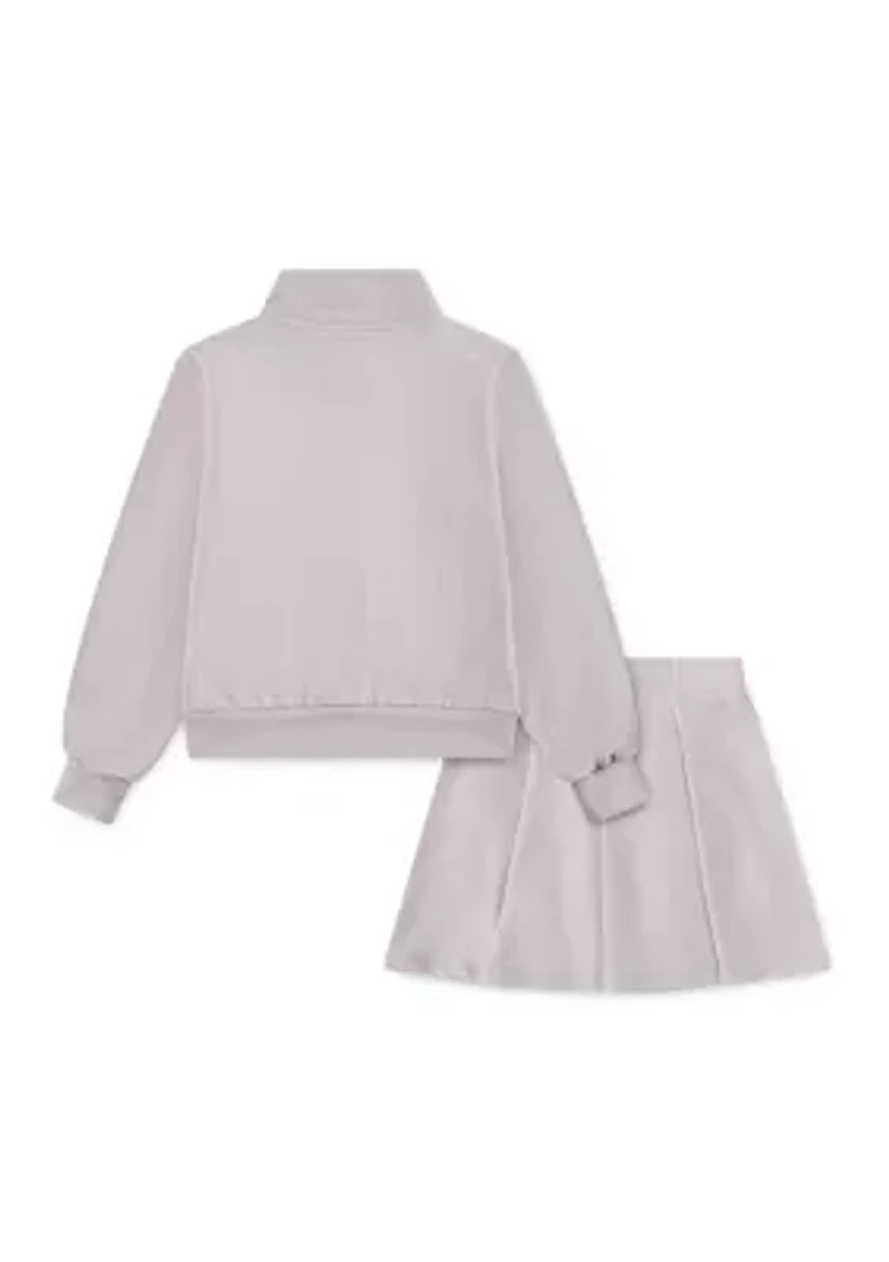 Toddler Girls Varsity Prep Track Scooter Set