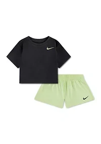 Toddler Girls T-Shirt and Shorts Set