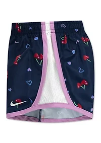 Toddler Girls Fruit Graphic T-Shirt and Shorts Set