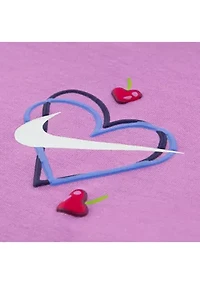 Toddler Girls Fruit Graphic T-Shirt and Shorts Set