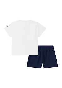 Baby Boys Logo Graphic Set