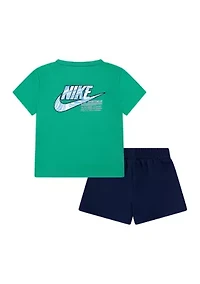Baby Boys Graphic T-Shirt and Shorts Set