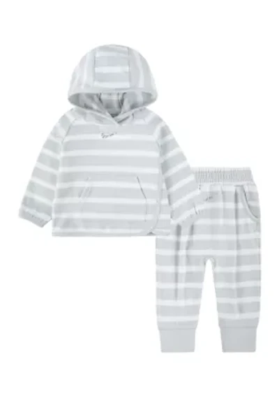 Baby Cable Knit Hoodie and Pants Set