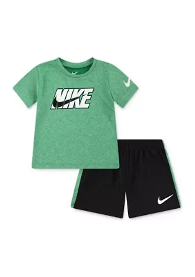 Baby Boys Graphic T-Shirt and Shorts Set