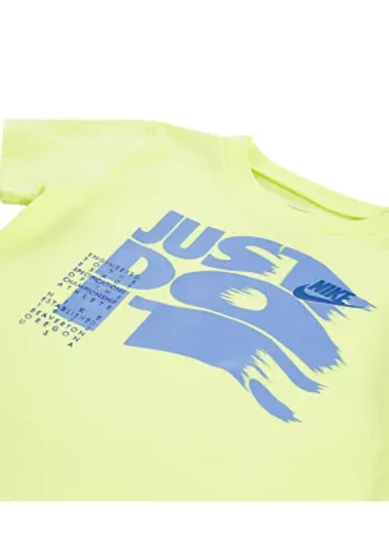 Baby Boys French Terry Graphic T-Shirt and Shorts Set