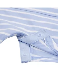 Baby Boys Striped One Piece Jumpsuit