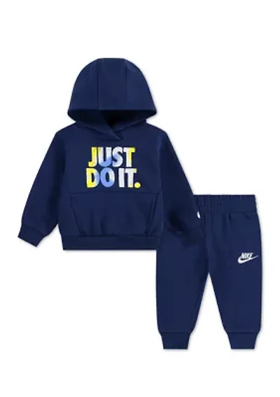 Baby Boys Just Do It Graphic Hoodie and Joggers Set