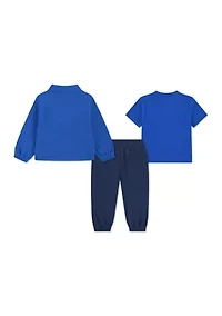 Baby Boys Lifestyle Essentials 3 Piece Set
