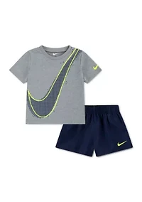 Baby Boys Graphic T-Shirt and Shorts Set