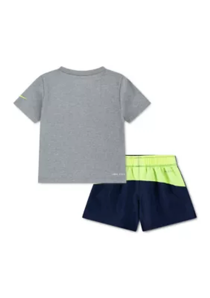 Baby Boys Graphic T-Shirt and Shorts Set