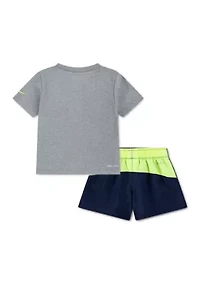 Baby Boys Graphic T-Shirt and Shorts Set