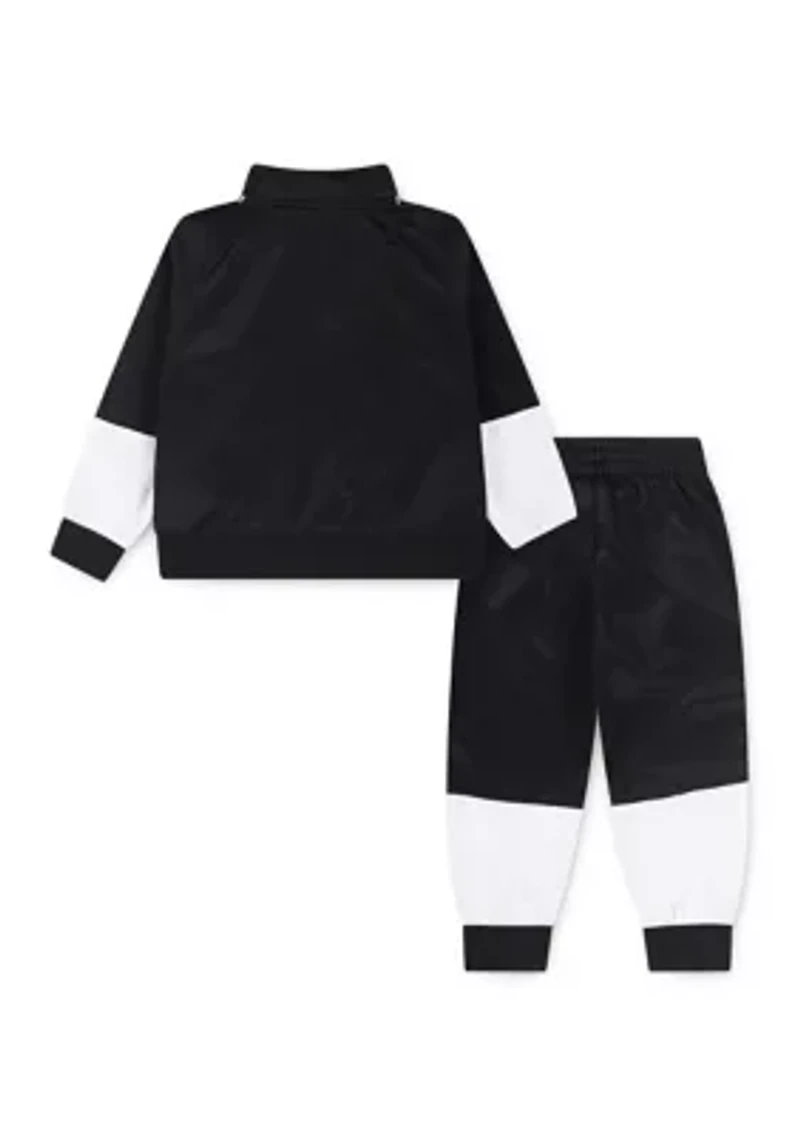 Toddler Boys Color Block Tri Colored Set