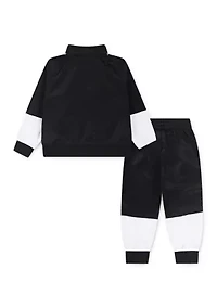 Toddler Boys Color Block Tri Colored Set