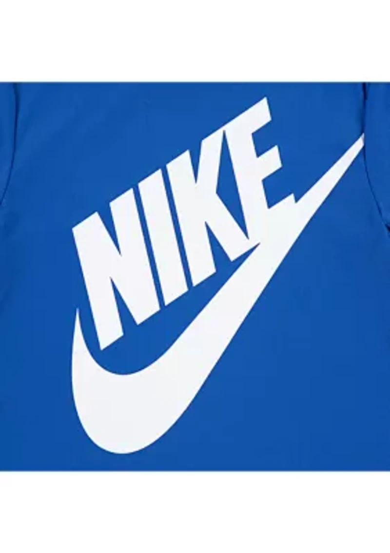 Toddler Boys Dri Fit Graphic T-Shirt and Mesh Shorts Set