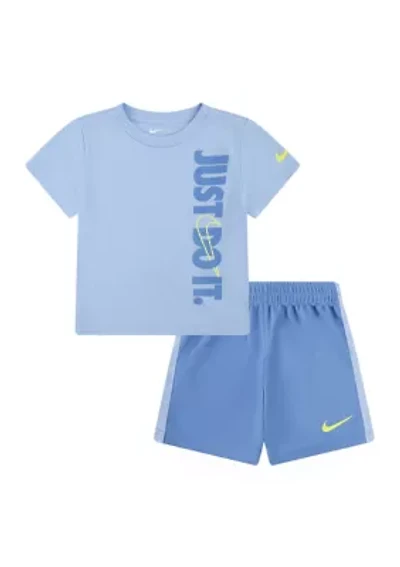 Toddler Boys Graphic T-Shirt and Shorts Set