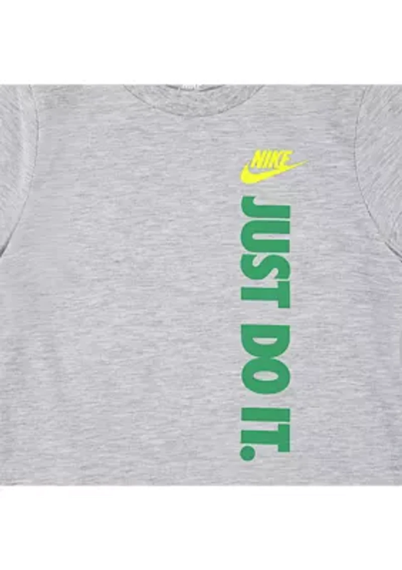 Toddler Boys Graphic French Terry T-Shirt and Shorts Set