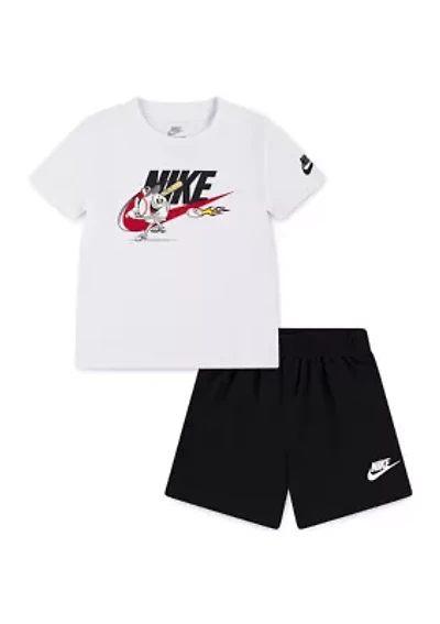 Toddler Boys Baseball Graphic Set