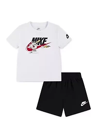 Toddler Boys Baseball Graphic Set