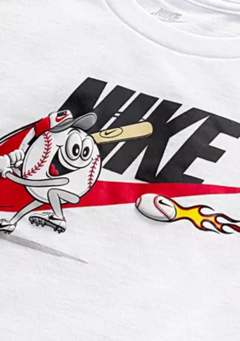 Toddler Boys Baseball Graphic Set