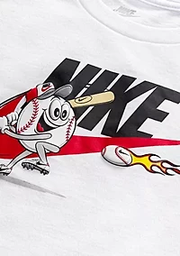 Toddler Boys Baseball Graphic Set