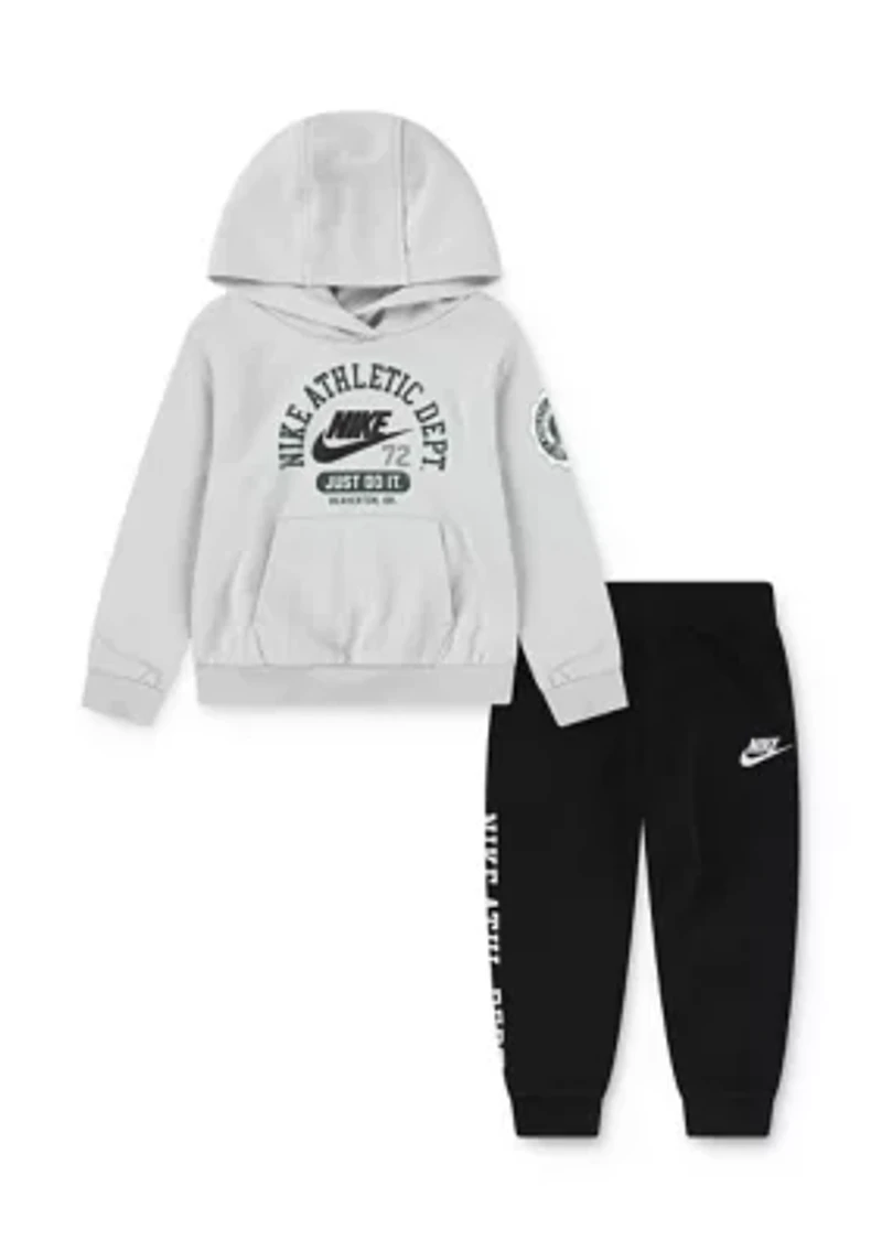 Toddler Boys Graphic Hoodie and Jogger Pants Set