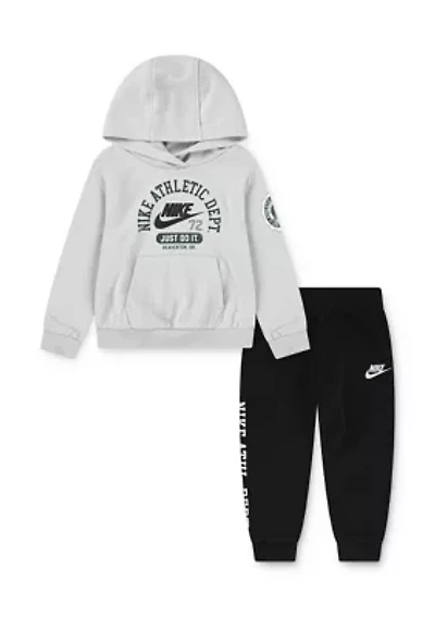 Toddler Boys Graphic Hoodie and Jogger Pants Set