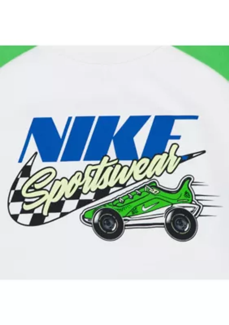 Toddler Boys Graphic Shirt and Shorts Set