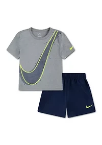 Toddler Boys Woven Shorts Set