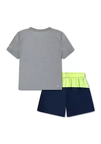 Toddler Boys Woven Shorts Set