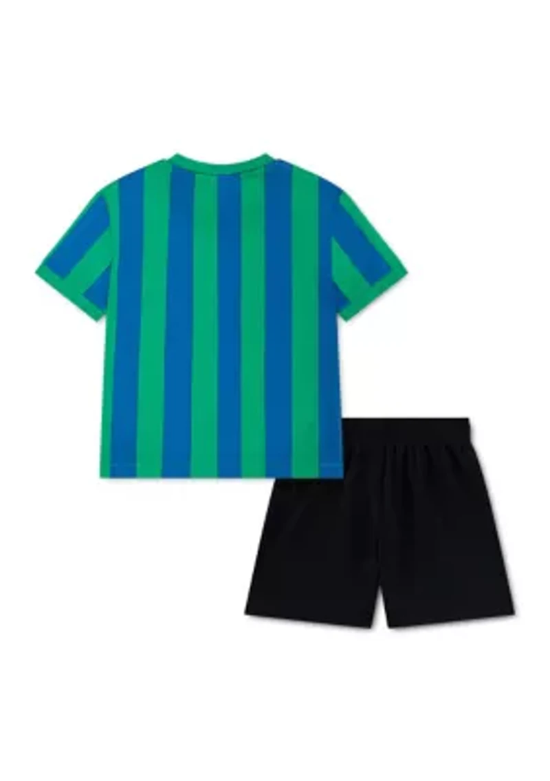 Toddler Boys Goal Mode Short Set
