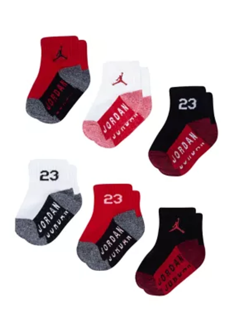 Baby Boys 6-Pack of Jordan Socks