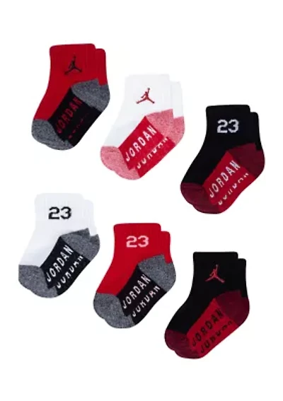 Baby Boys 6-Pack of Jordan Socks