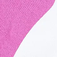 Girls Solid Multicolored Socks - 6 Pack